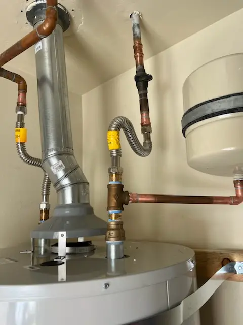 Water heater installation and plumbing repair in Sayre Woods